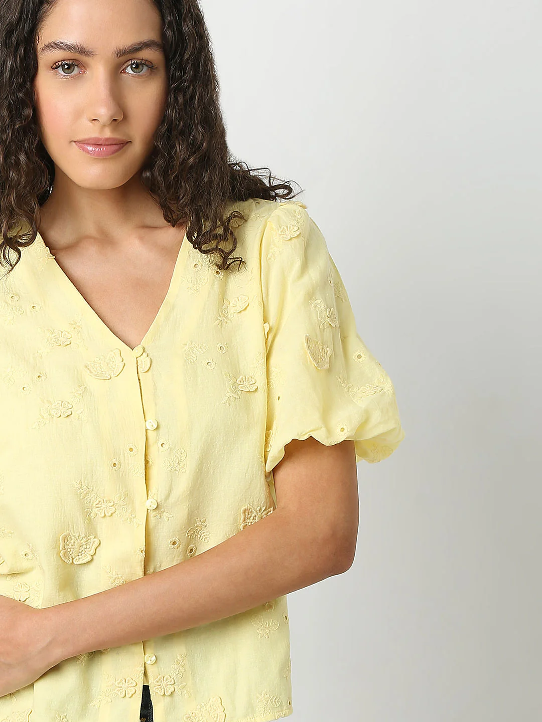 Yellow Cotton Top - Image 6