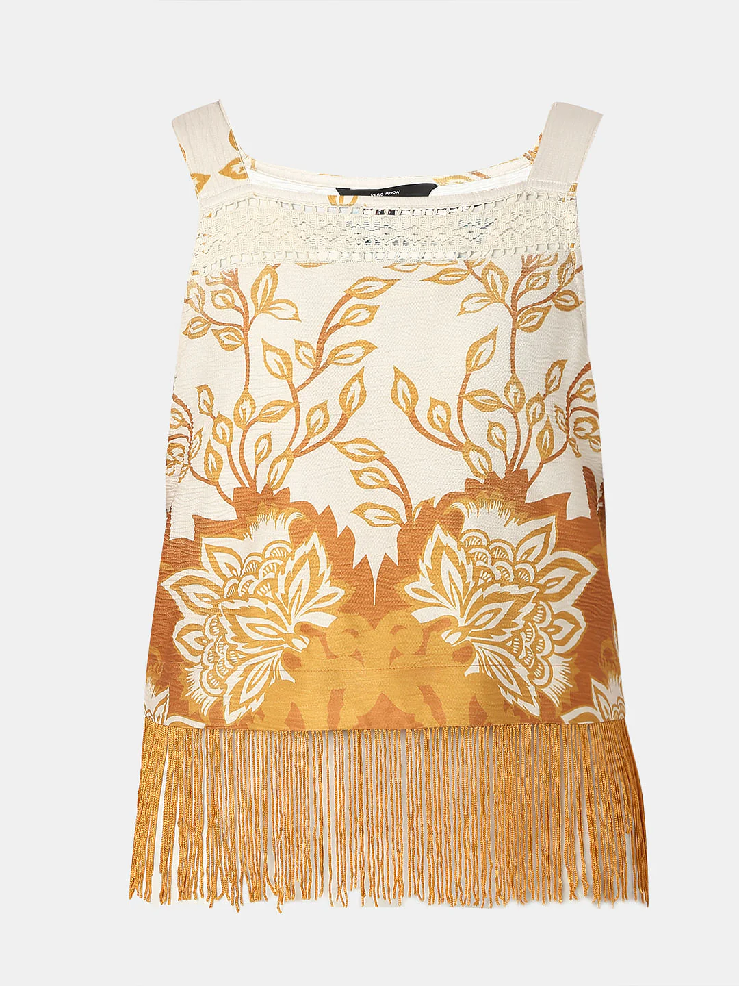 Off-White Abstract Print Co-Ord Set Top - Image 7
