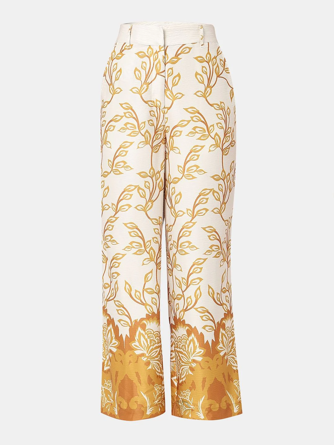 Off-White Abstract Print Co-Ord Set Pants - Image 7