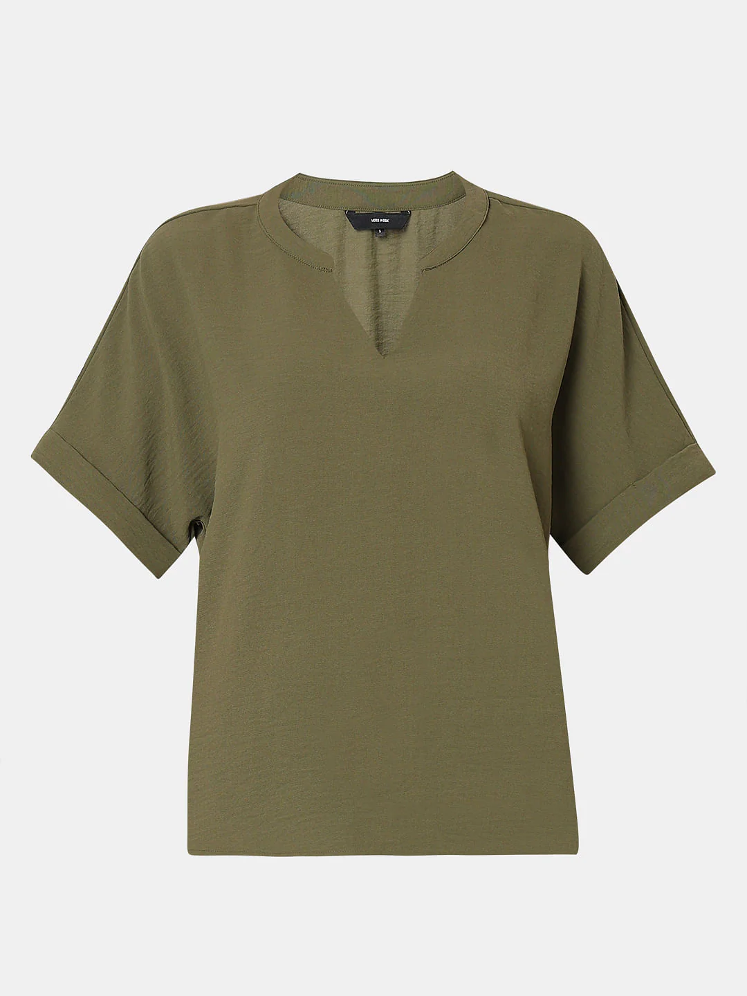 Dark Green V-Neck Top - Image 7