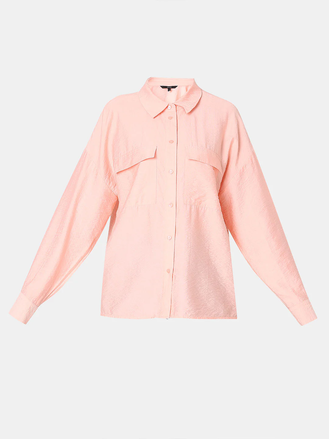 Peach Oversized Shirt - Image 7