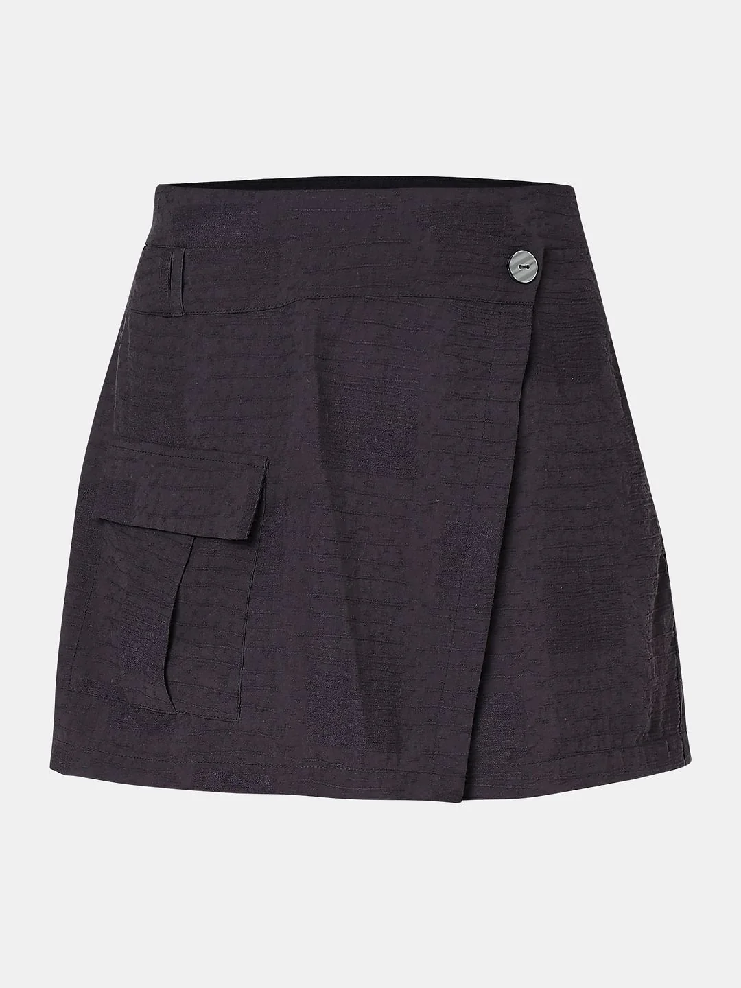 Navy Blue Co-Ord Set Shorts - Image 7