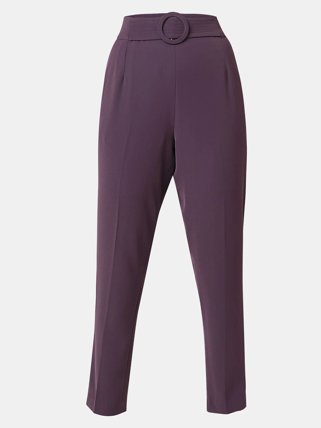 Purple High Rise Pants - Image 7