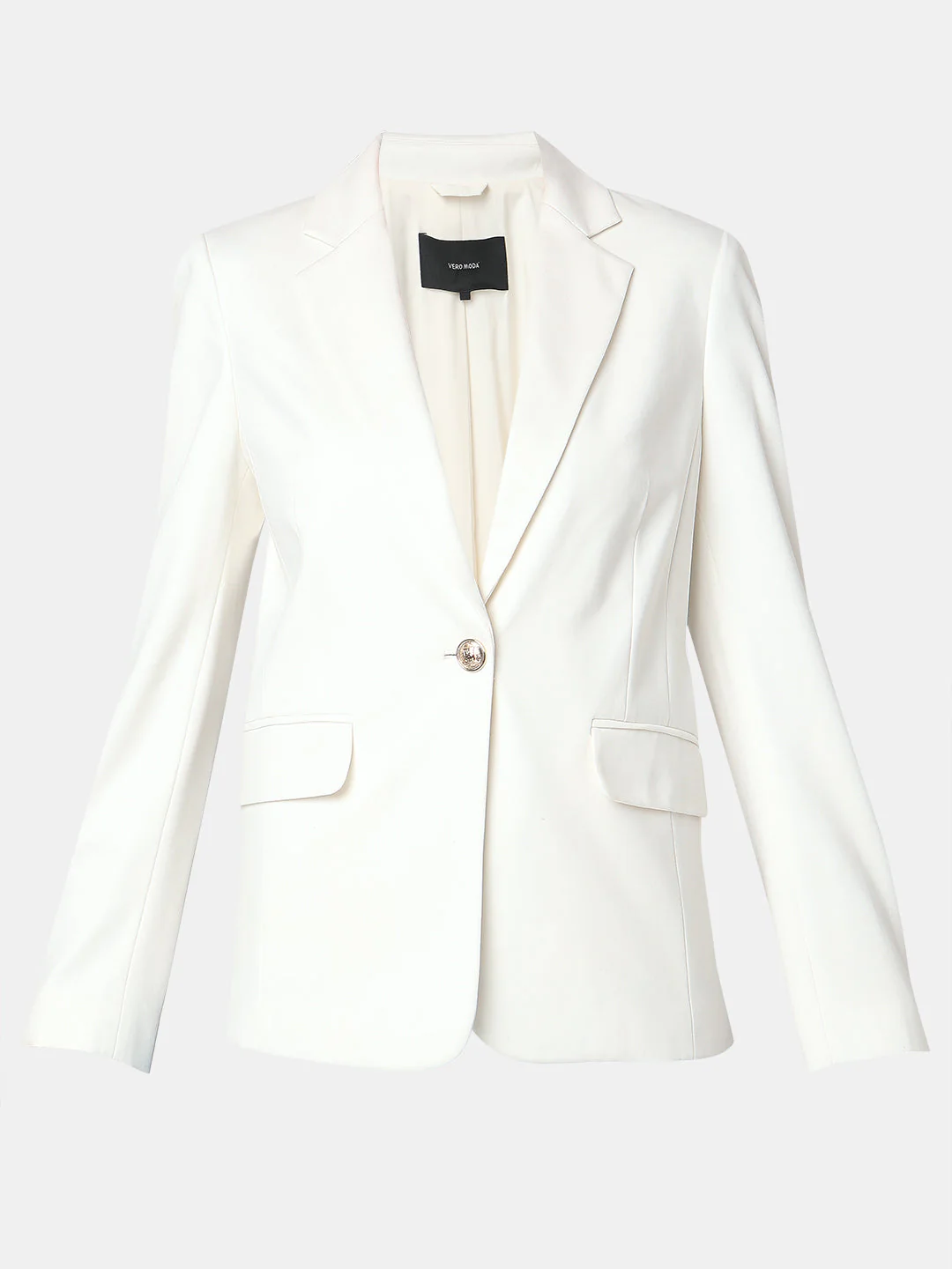 White Tailored Blazer - Image 7