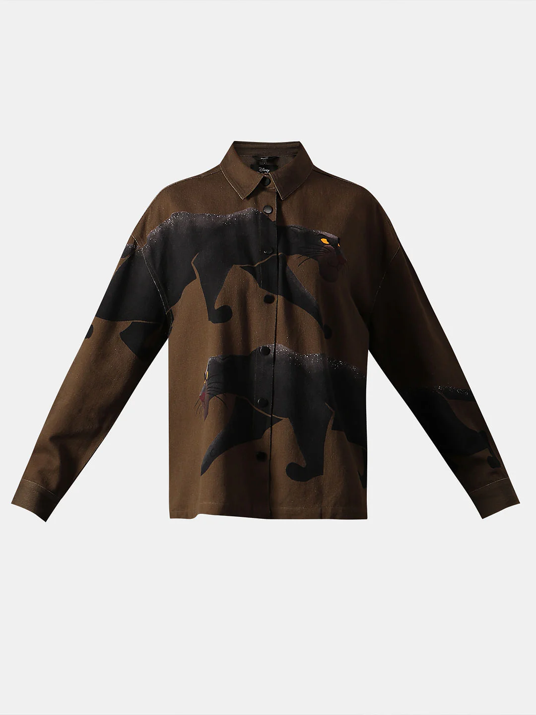 Disney Dark Olive Printed Shacket - Image 7