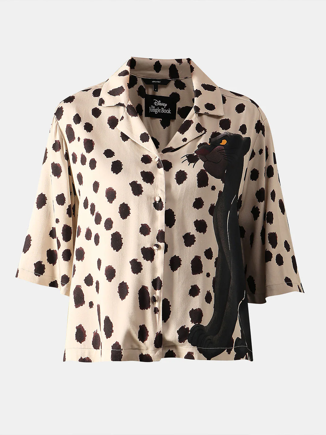 Disney Off-White Printed Resort Shirt - Image 7
