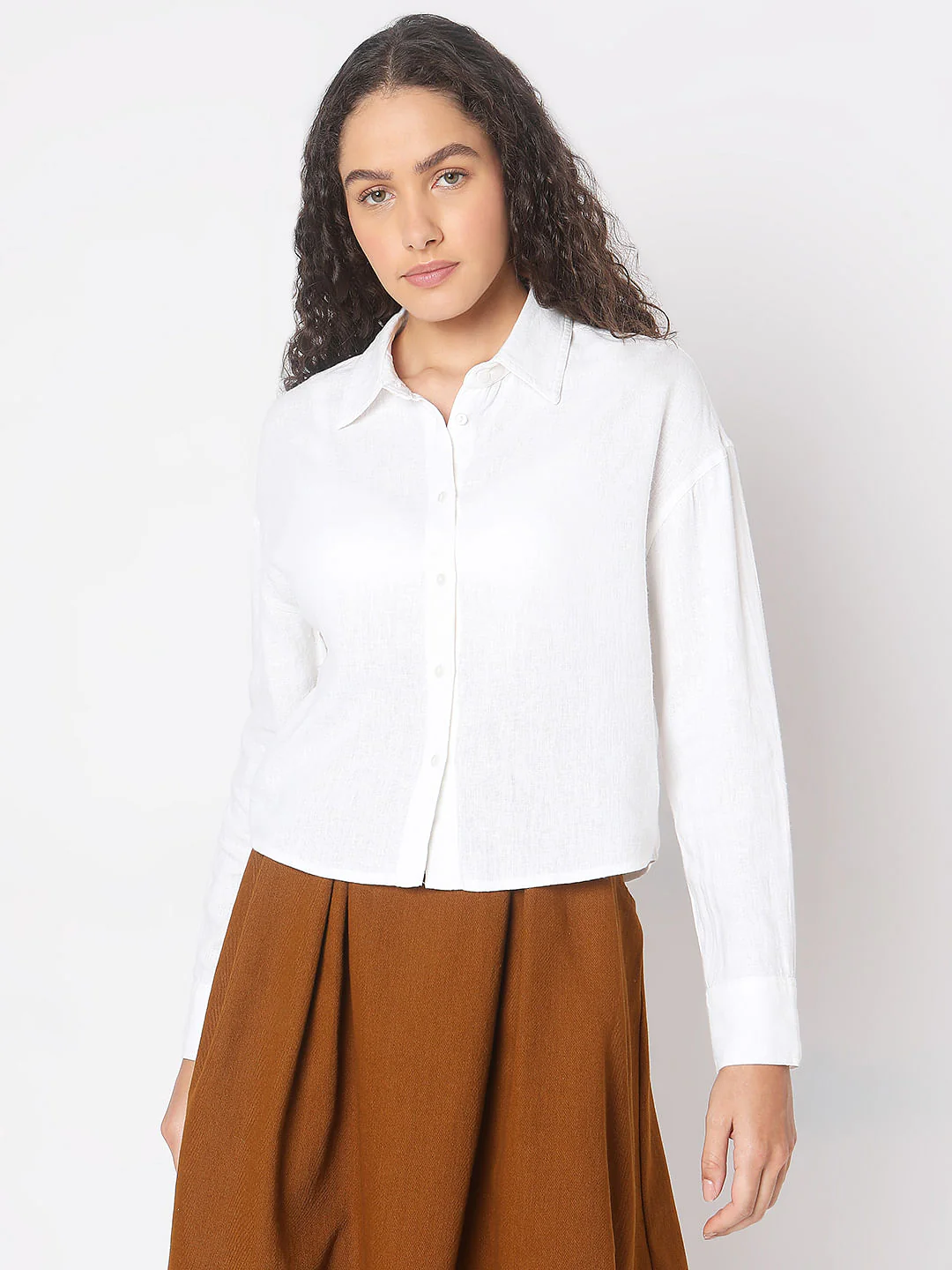 White Linen Shirt - Image 2