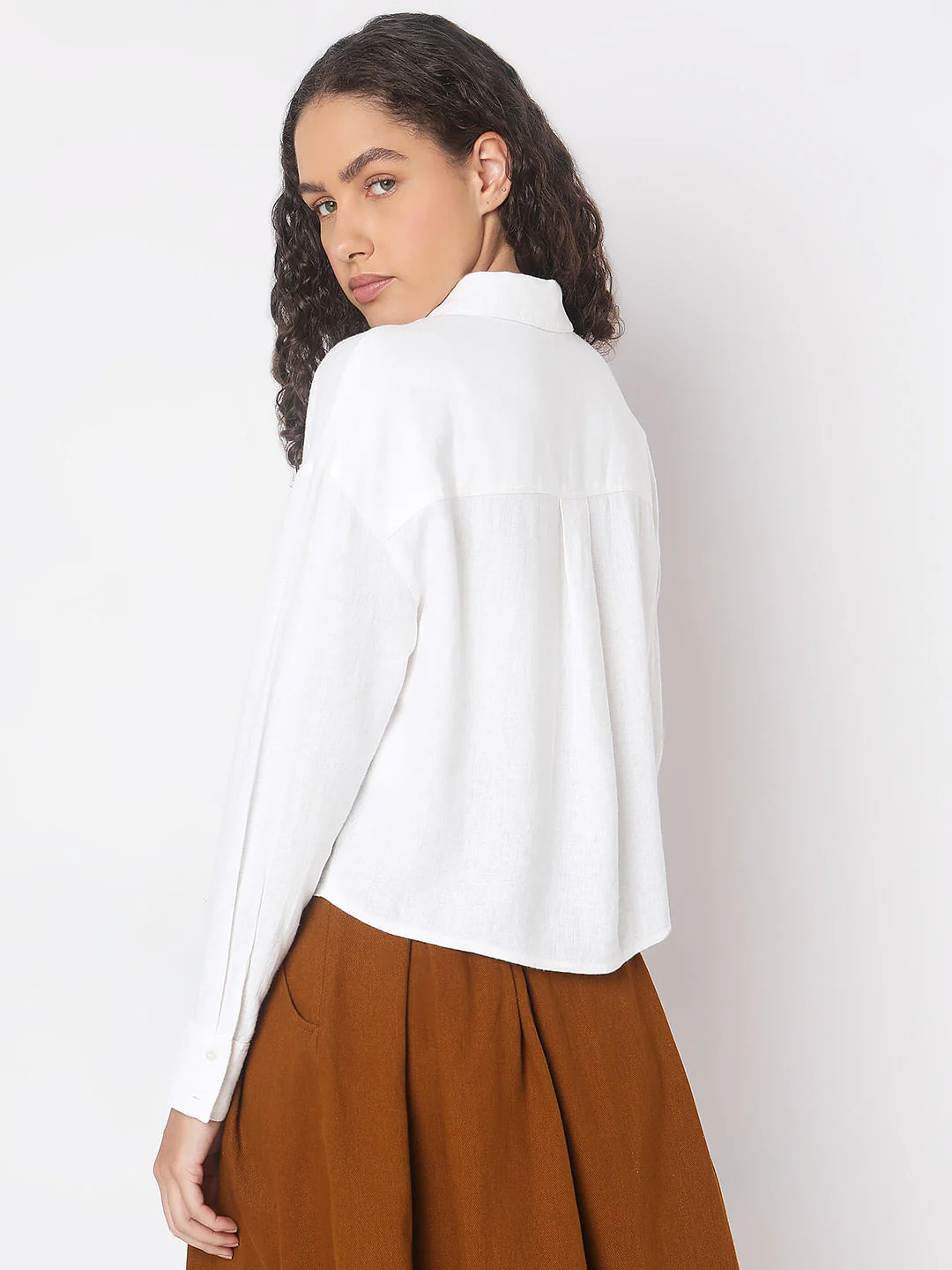 White Linen Shirt - Image 4