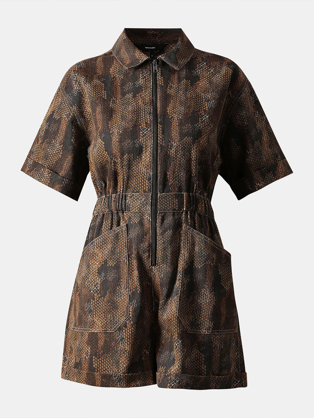 Disney Dark Olive Animal Print Playsuit - Image 7
