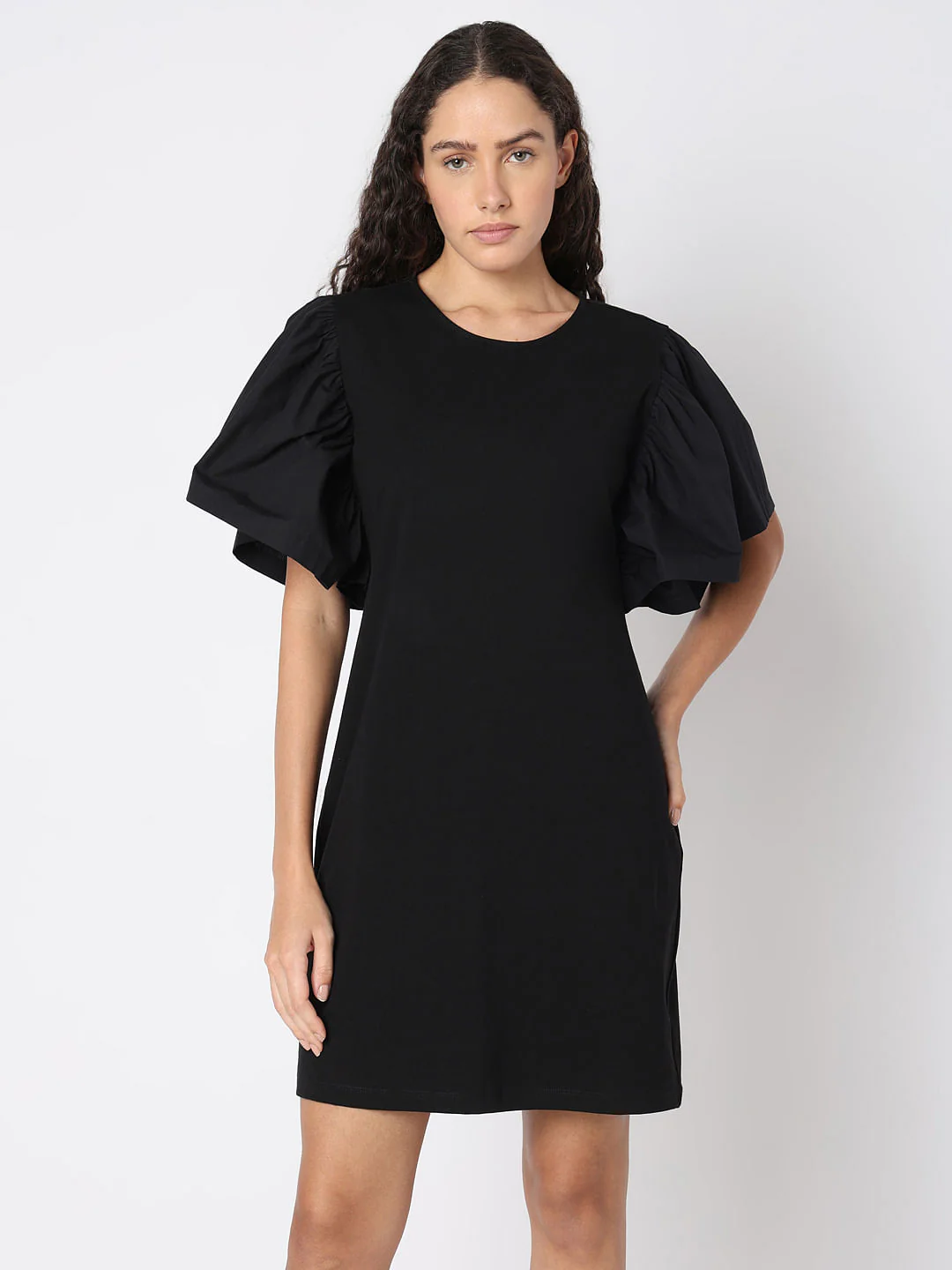 Black Sheath Dress - Image 2