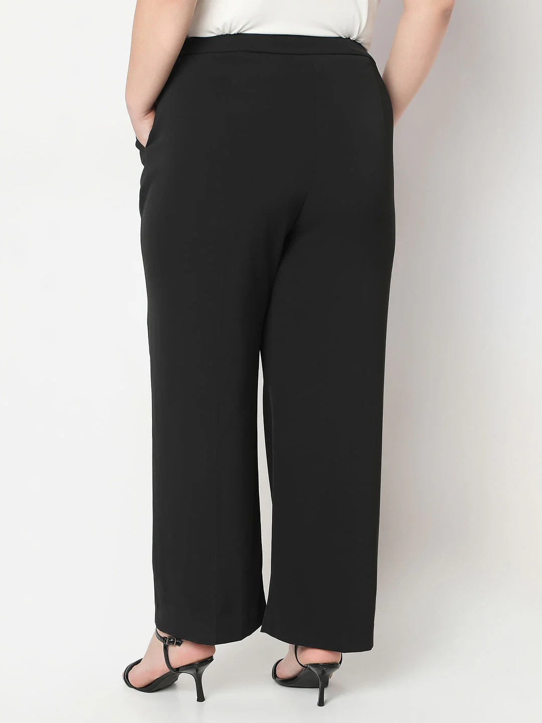 Curve Black High Rise Pants - Image 4