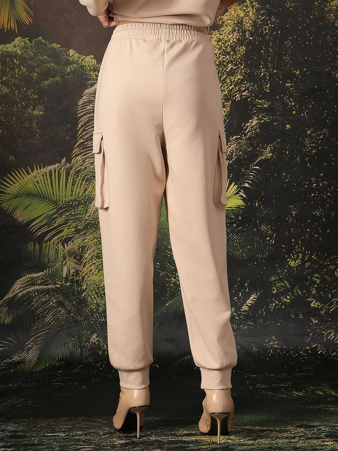 Disney Beige Printed Co-Ord Set Sweatpants - Image 4