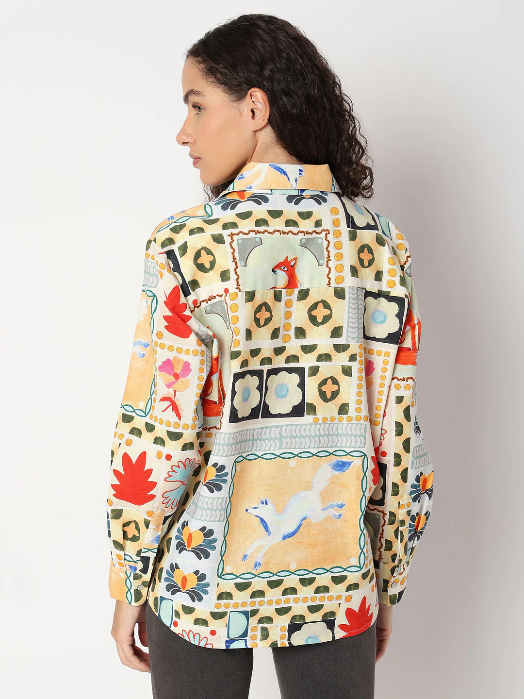 Multi-Colour Printed Shirt - Image 4