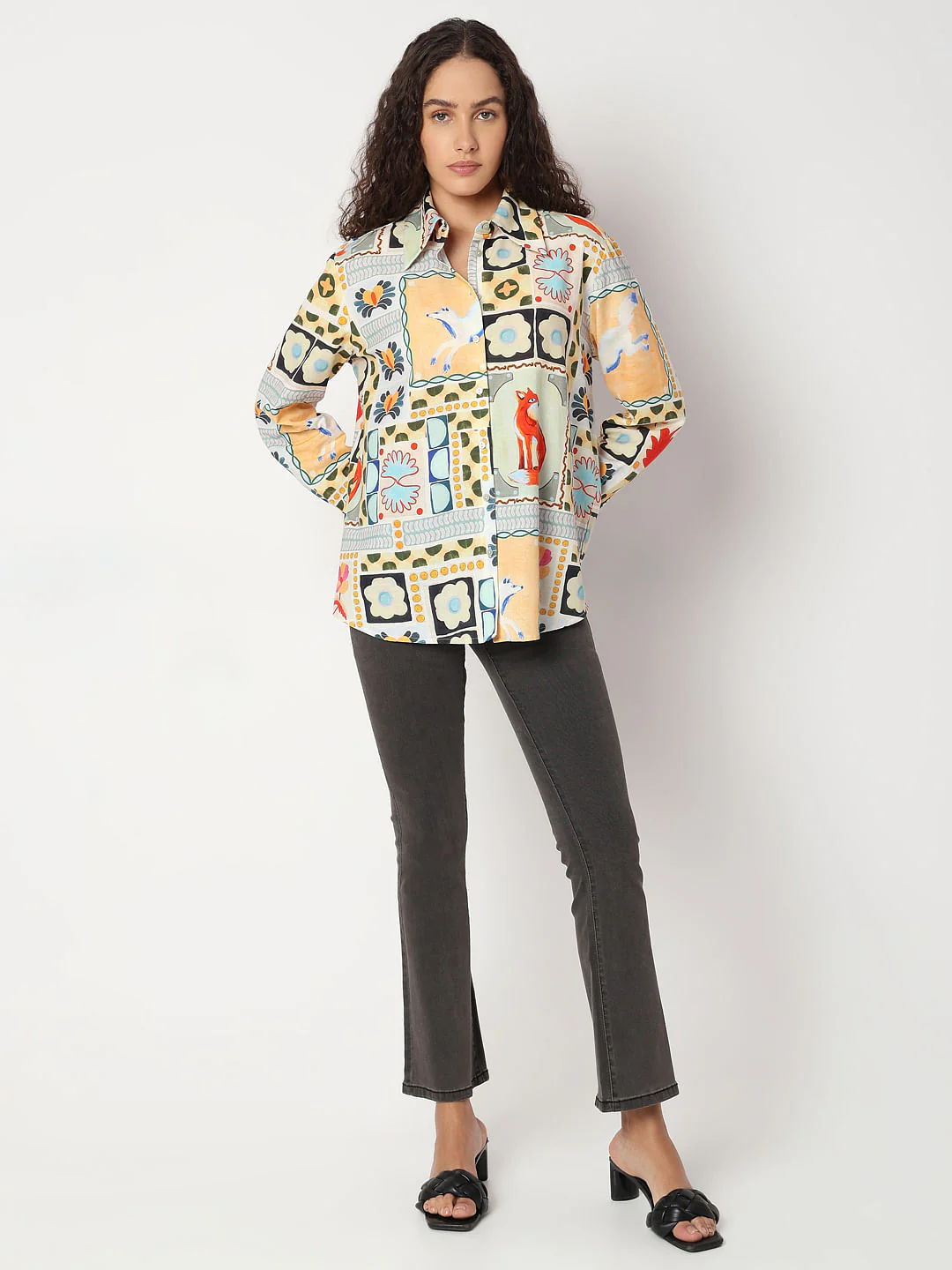 Multi-Colour Printed Shirt - Image 5
