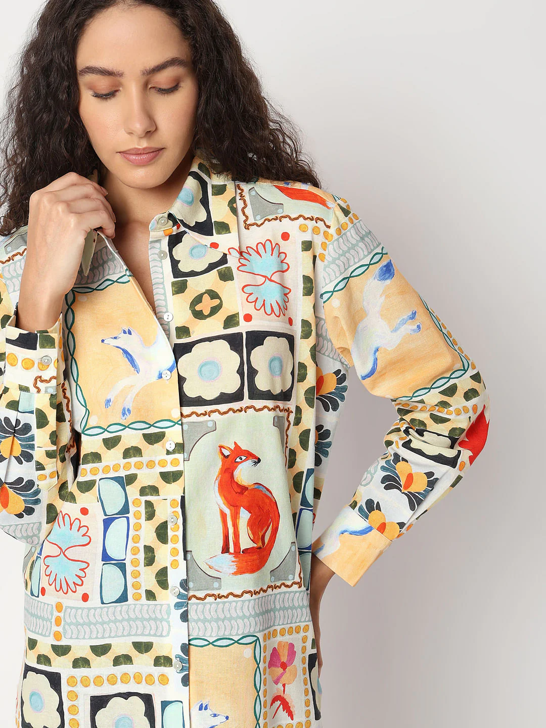 Multi-Colour Printed Shirt - Image 6