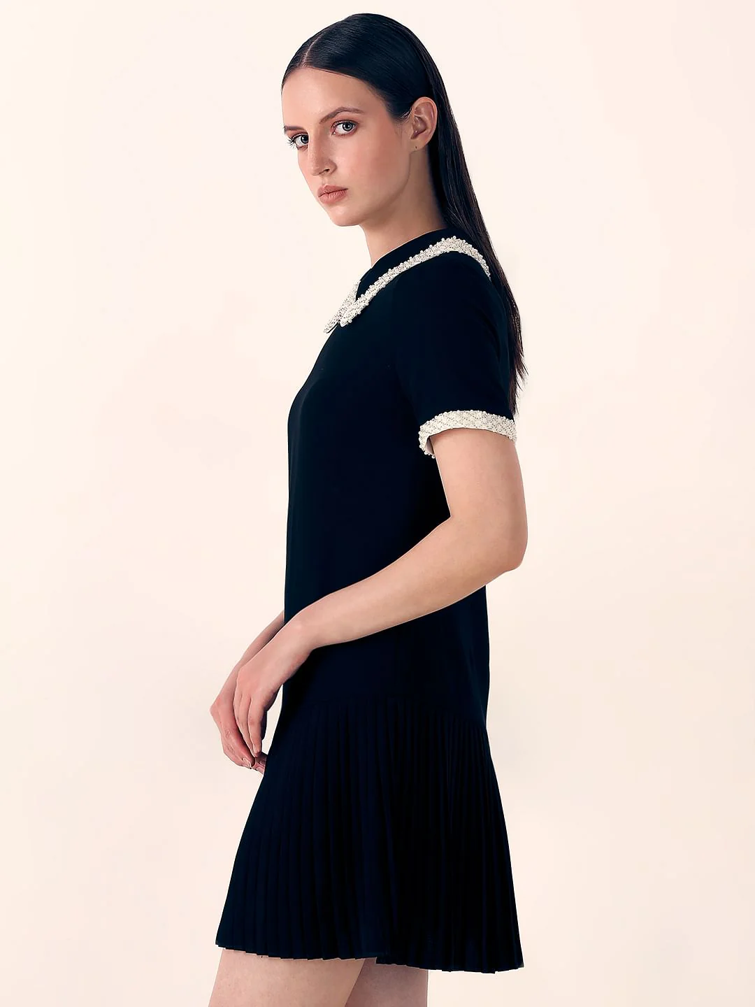 Black Mini Dress - Image 3