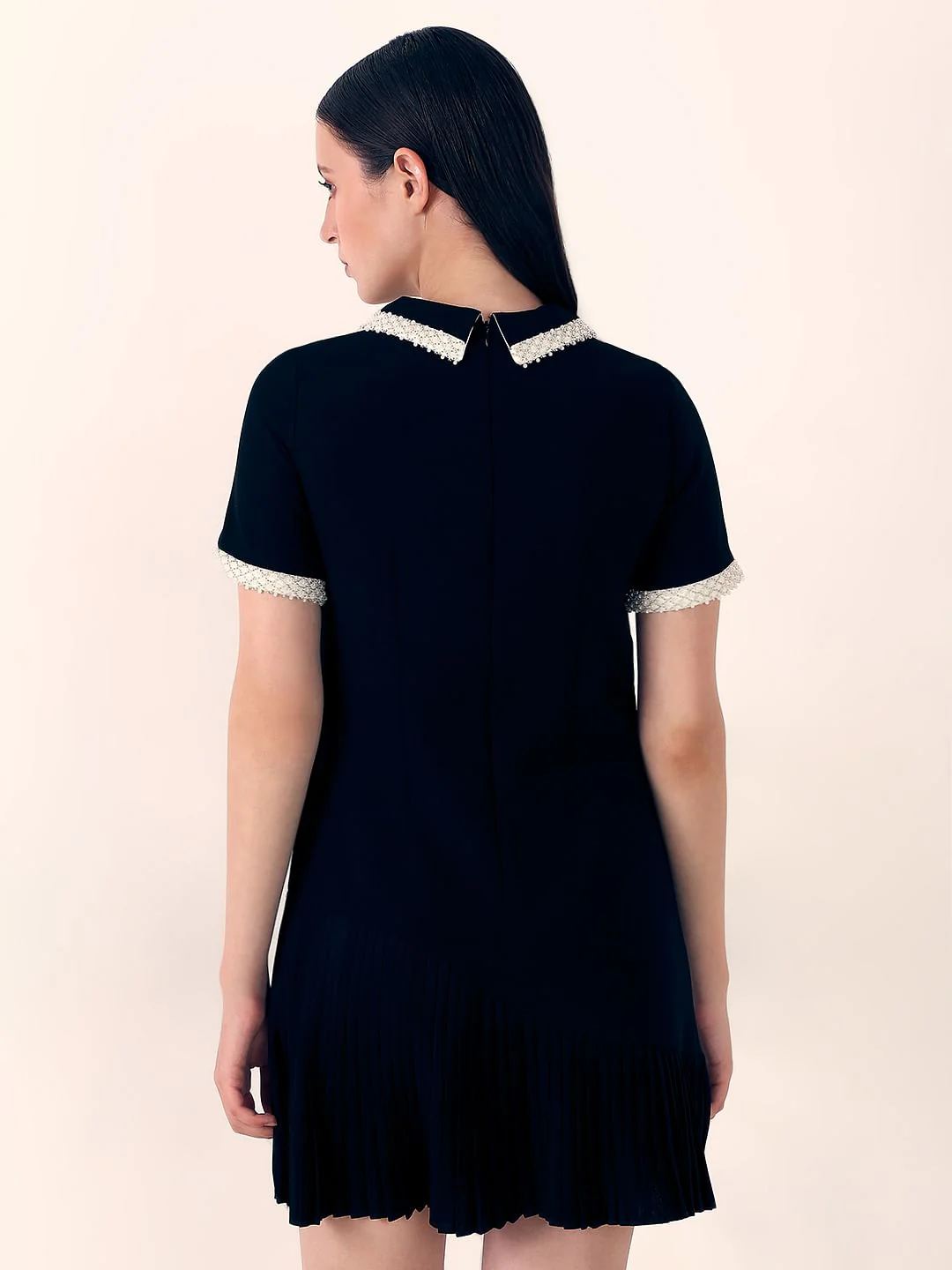Black Mini Dress - Image 4