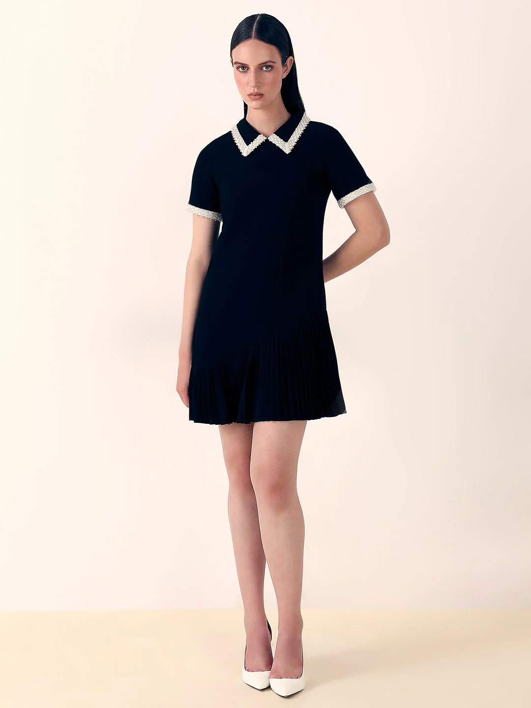 Black Mini Dress - Image 5