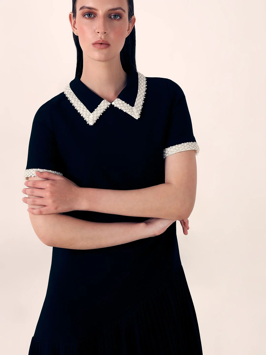 Black Mini Dress - Image 6