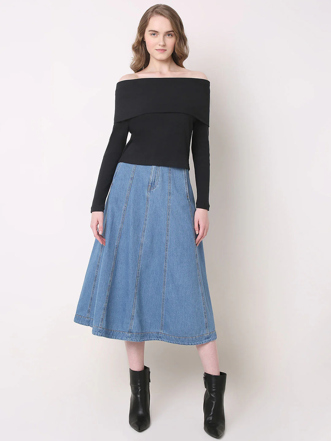 Black Off-Shoulder Top - Image 5