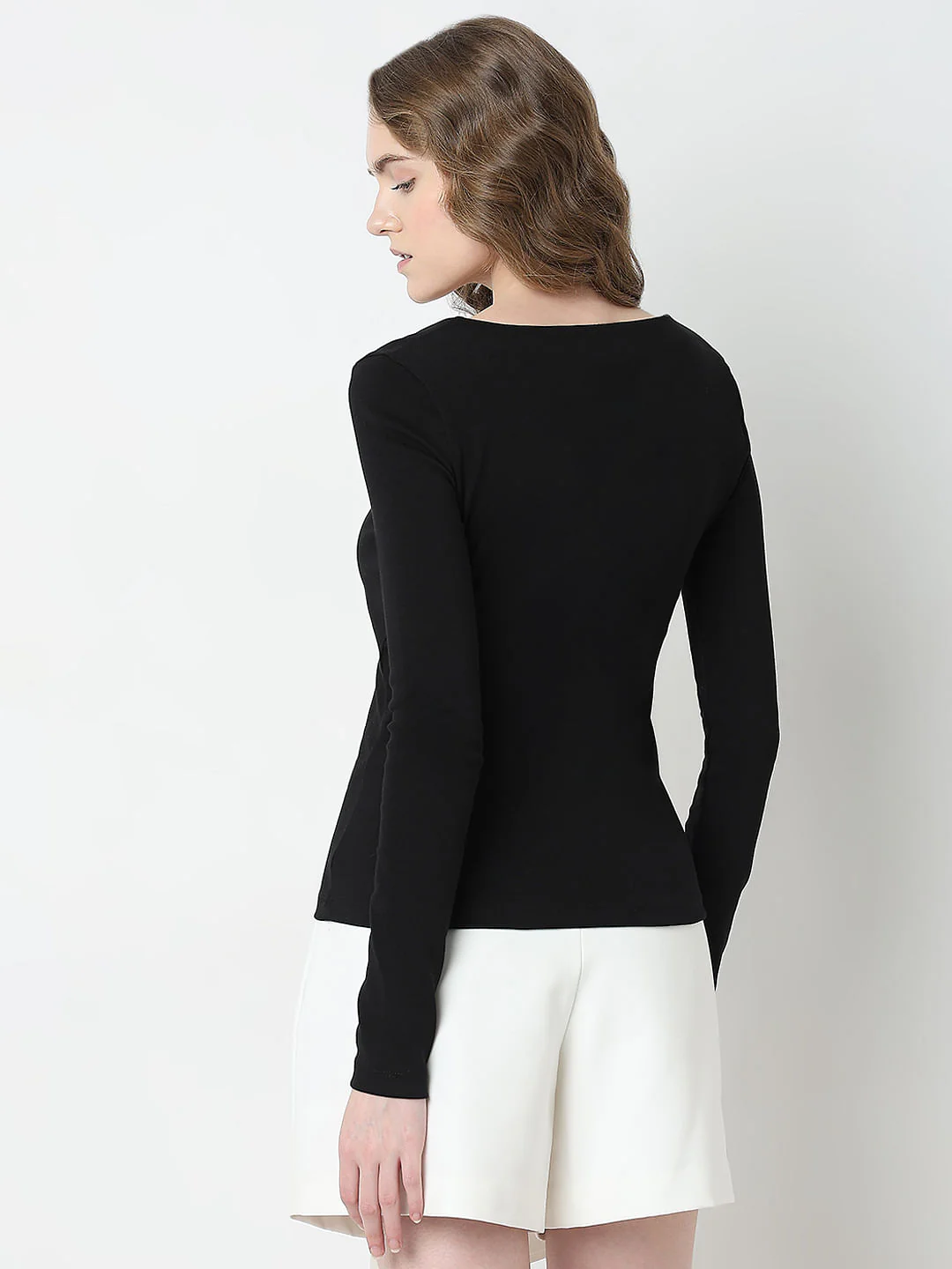 Black Full Sleeves Top - Image 4