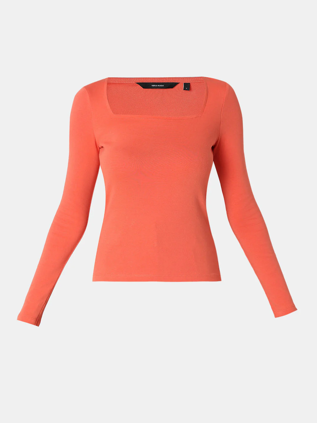 Coral Square Neck Top - Image 7