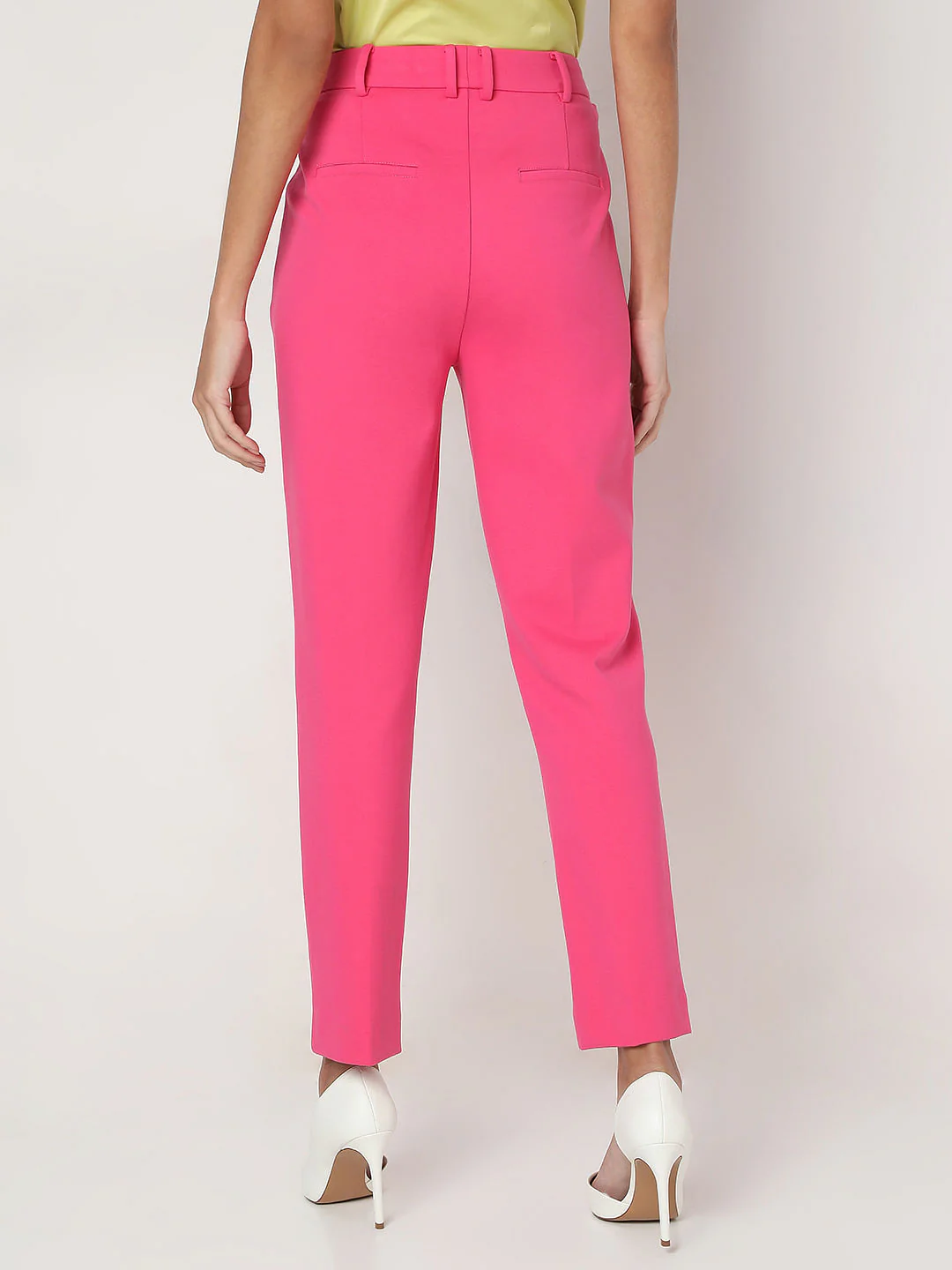 Pink Slim Fit Pant - Image 4