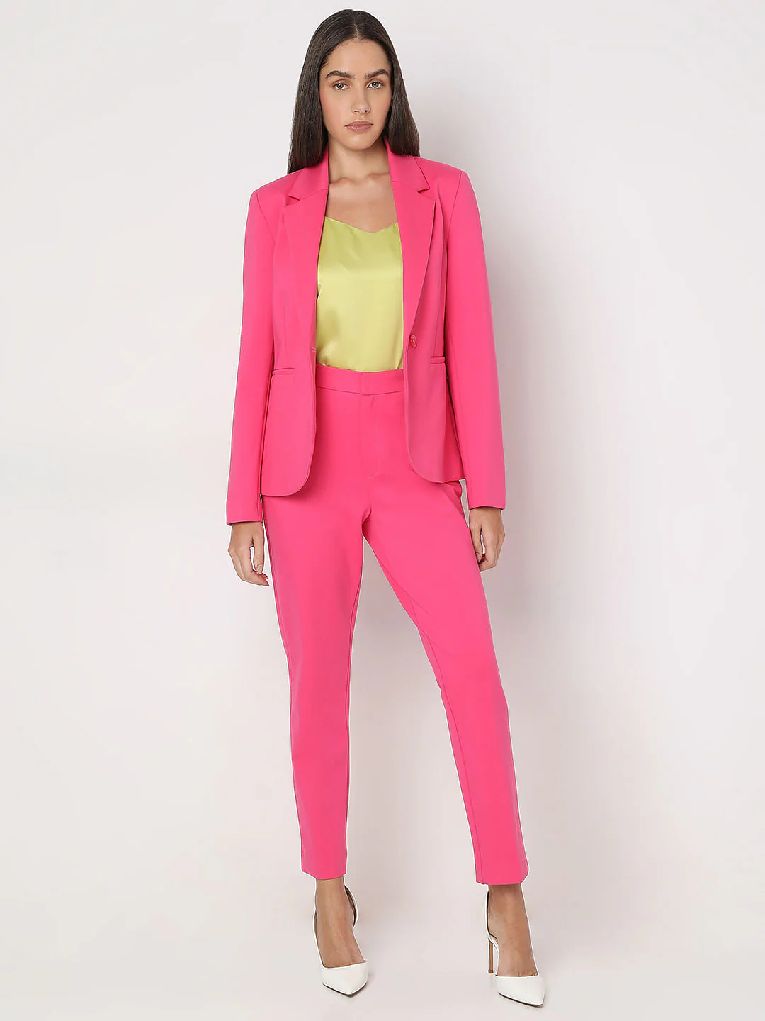 Pink Slim Fit Pant - Image 5