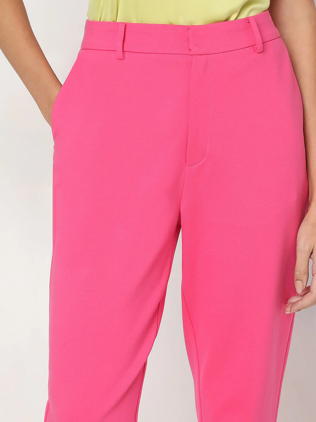 Pink Slim Fit Pant - Image 6