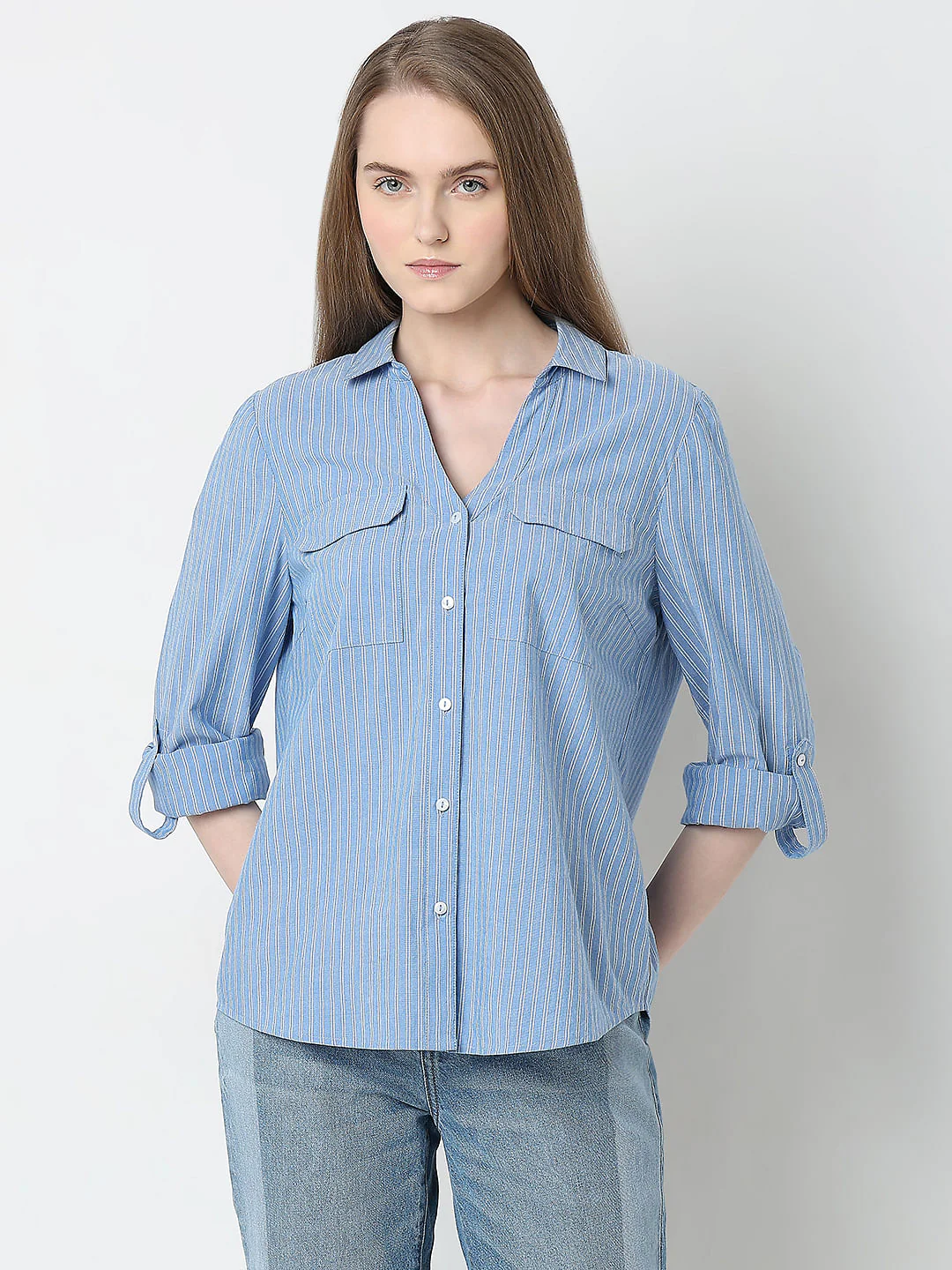 Blue Striped Shirt - Image 2