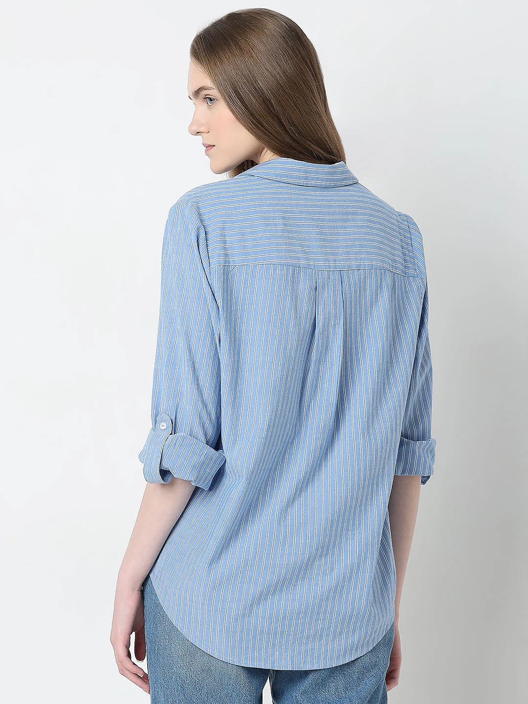 Blue Striped Shirt - Image 4