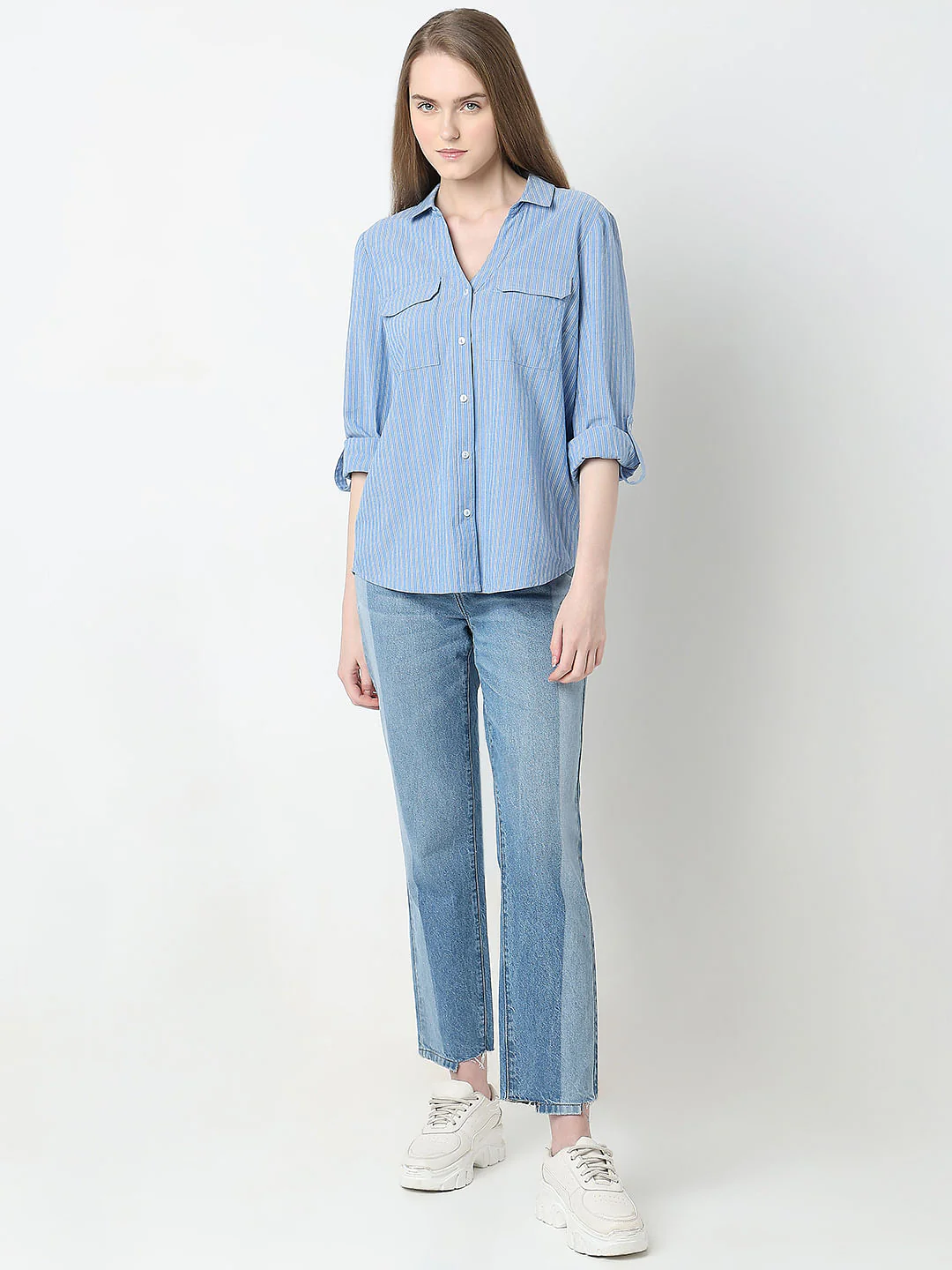 Blue Striped Shirt - Image 5