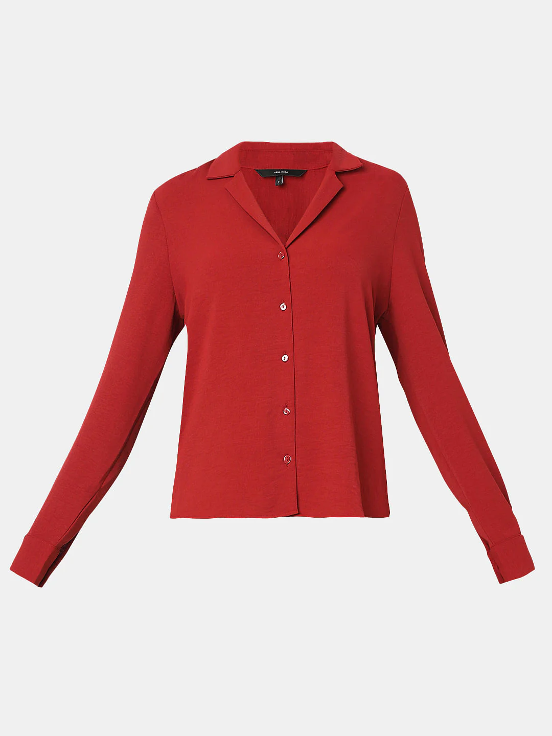 Red Full Sleeves Shirt - Image 7