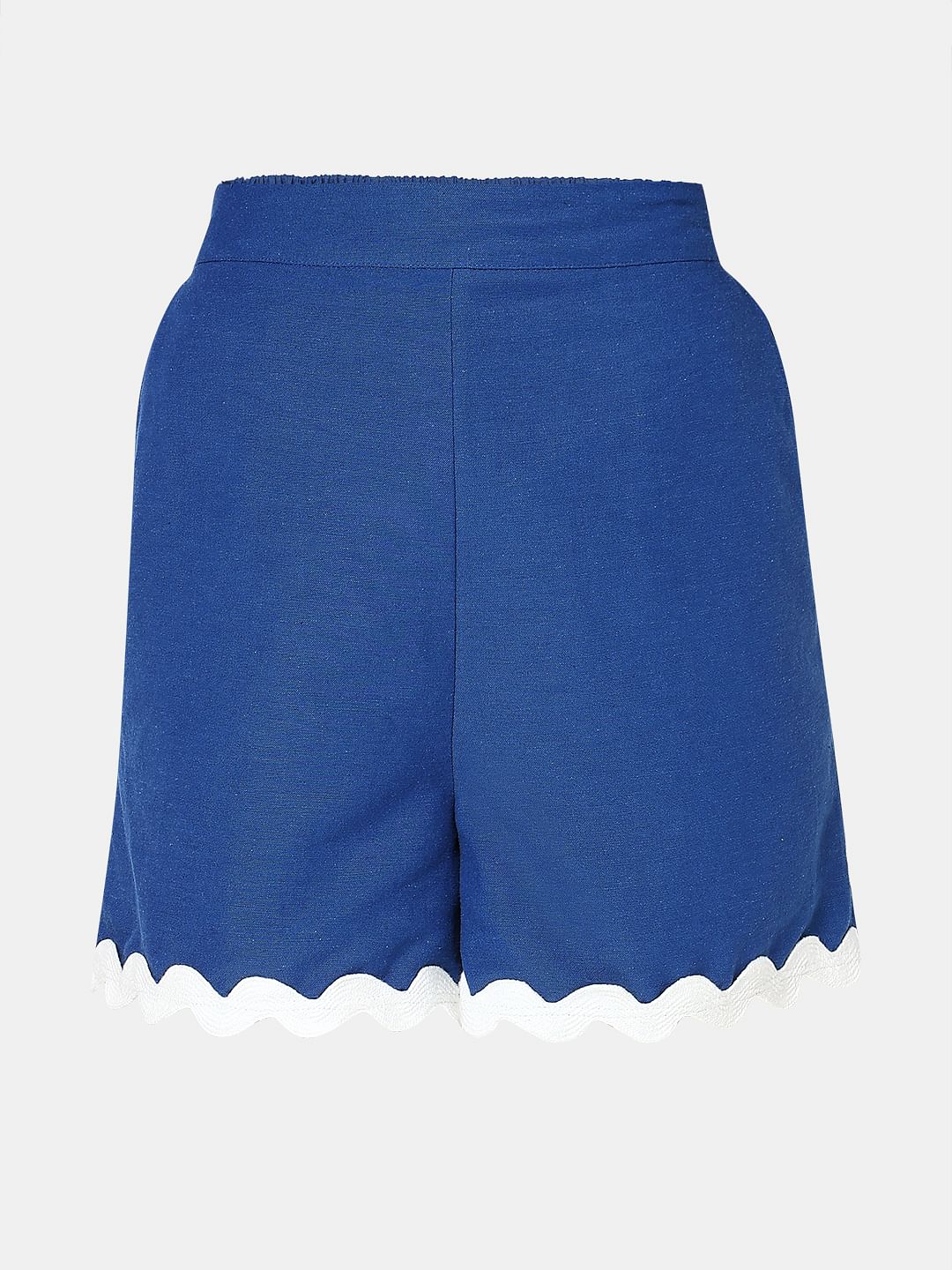 Cobalt Blue Co-Ord Set Shorts - Image 7