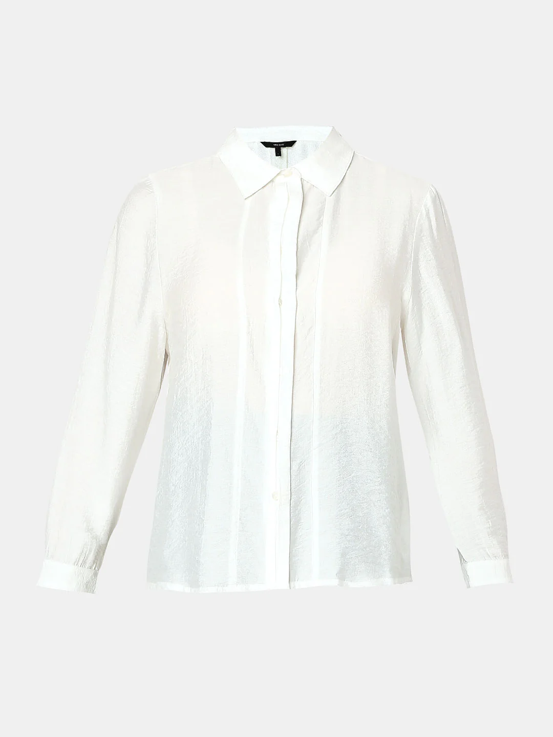 White Viscose Shirt - Image 7