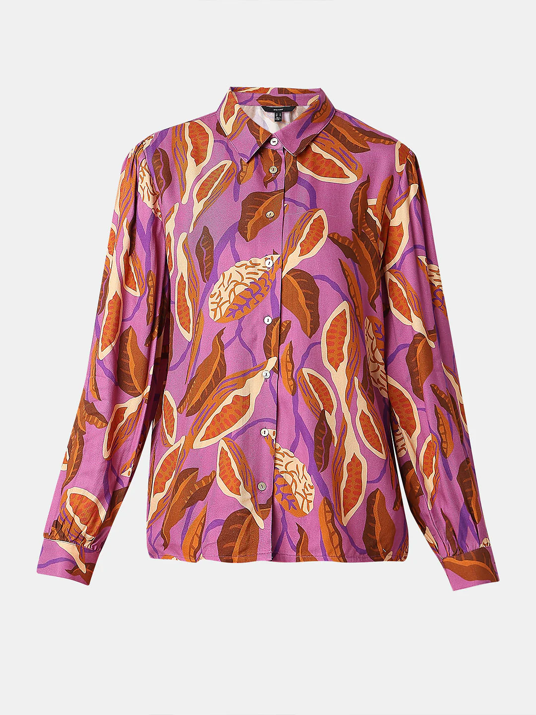 Purple Printed Shirt - Image 7