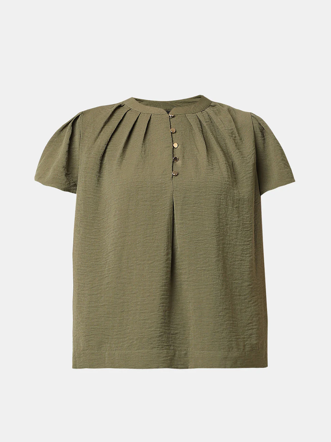 Green Short Sleeves Top - Image 7