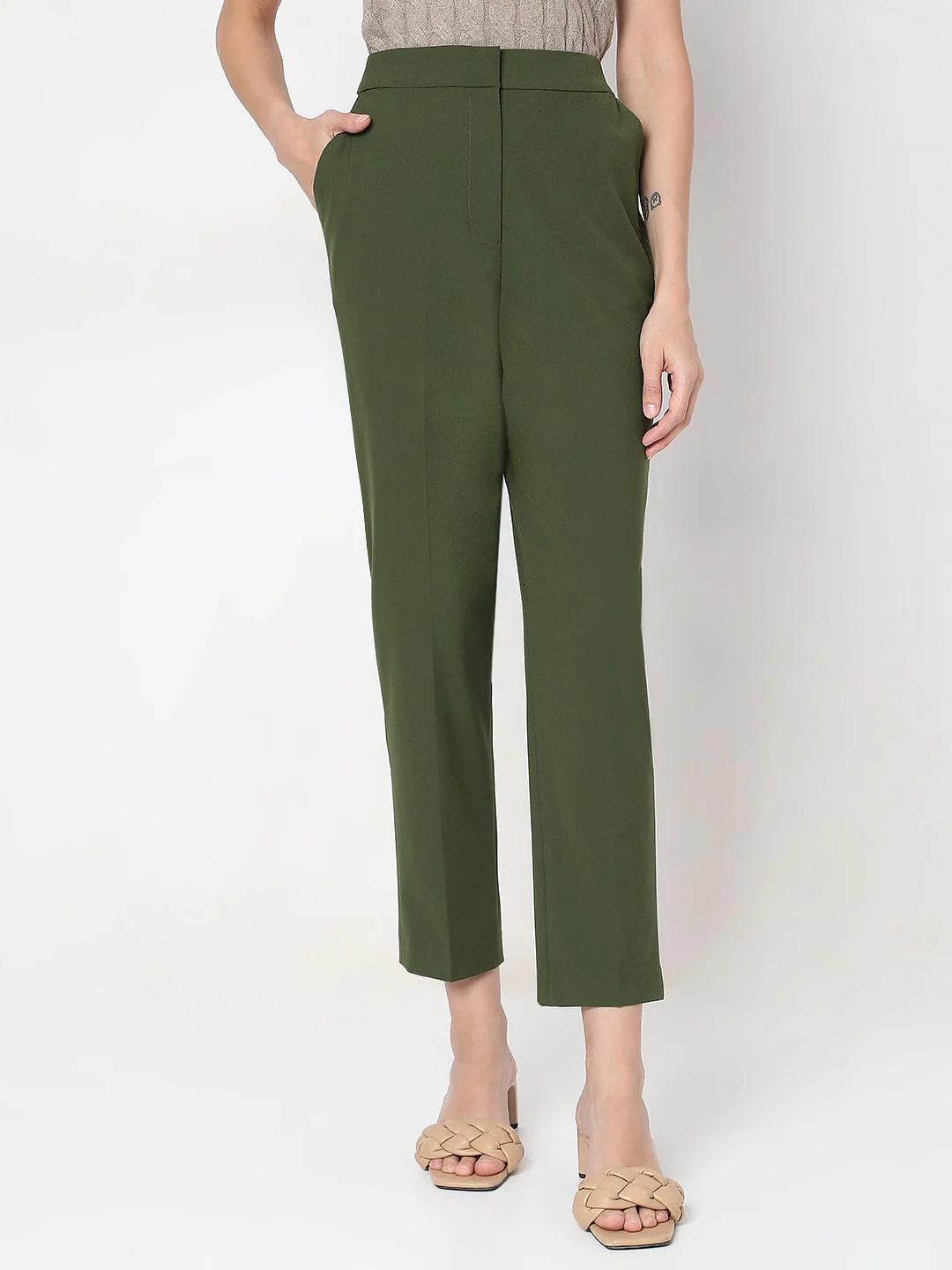 Green Cigarette Trouser - Image 2
