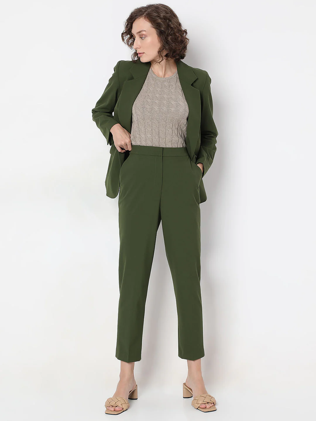 Green Cigarette Trouser - Image 5
