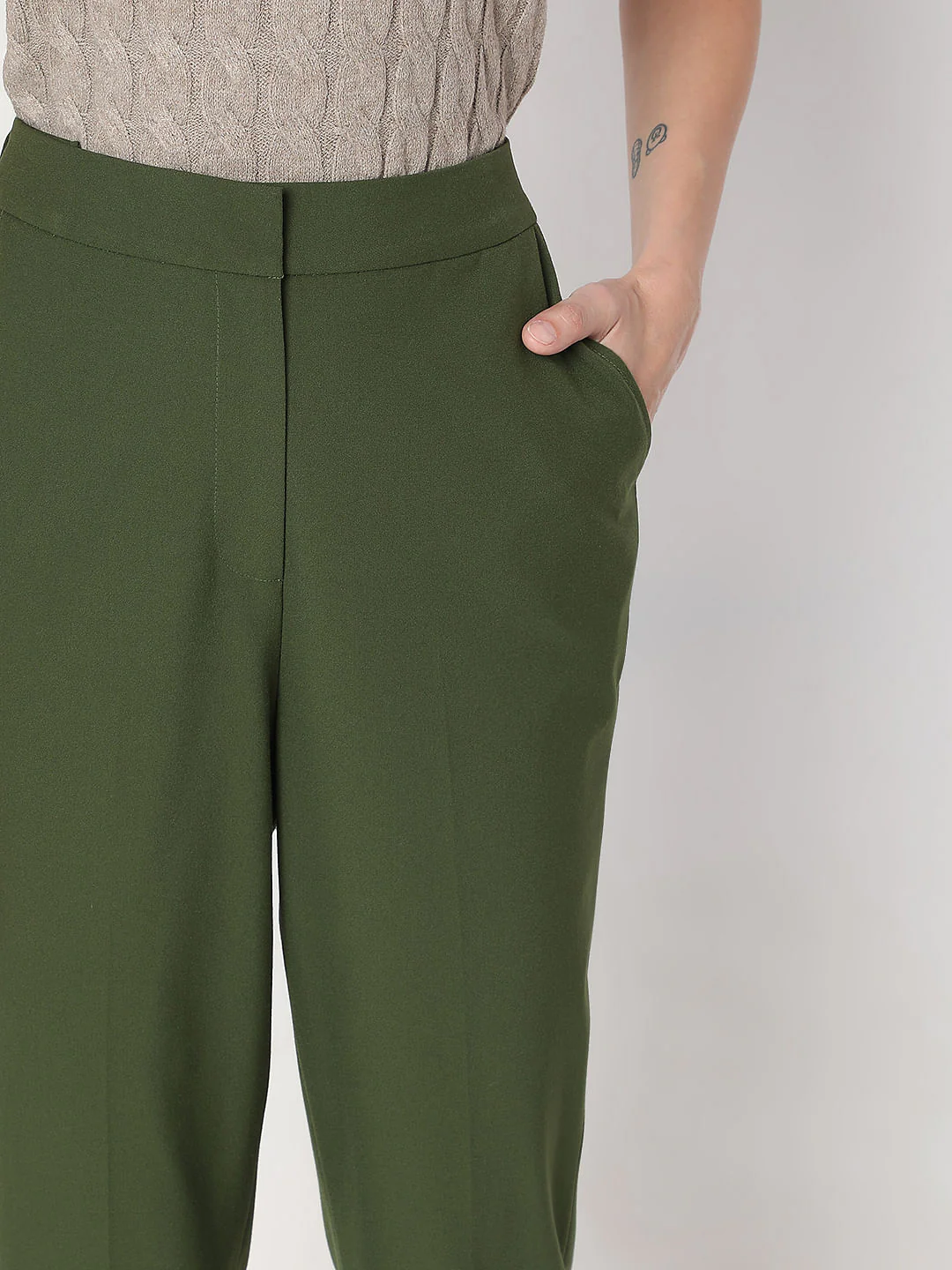 Green Cigarette Trouser - Image 6