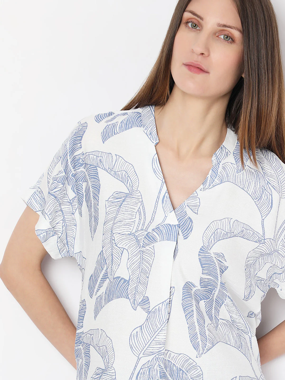 White Printed Top - Image 6