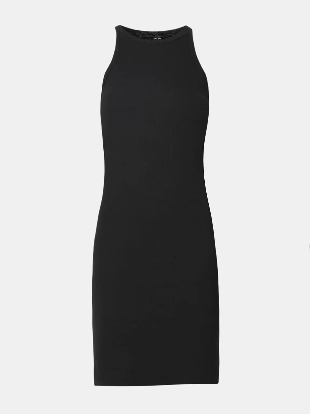 Black Halter-Neck Bodycon Dress - Image 7