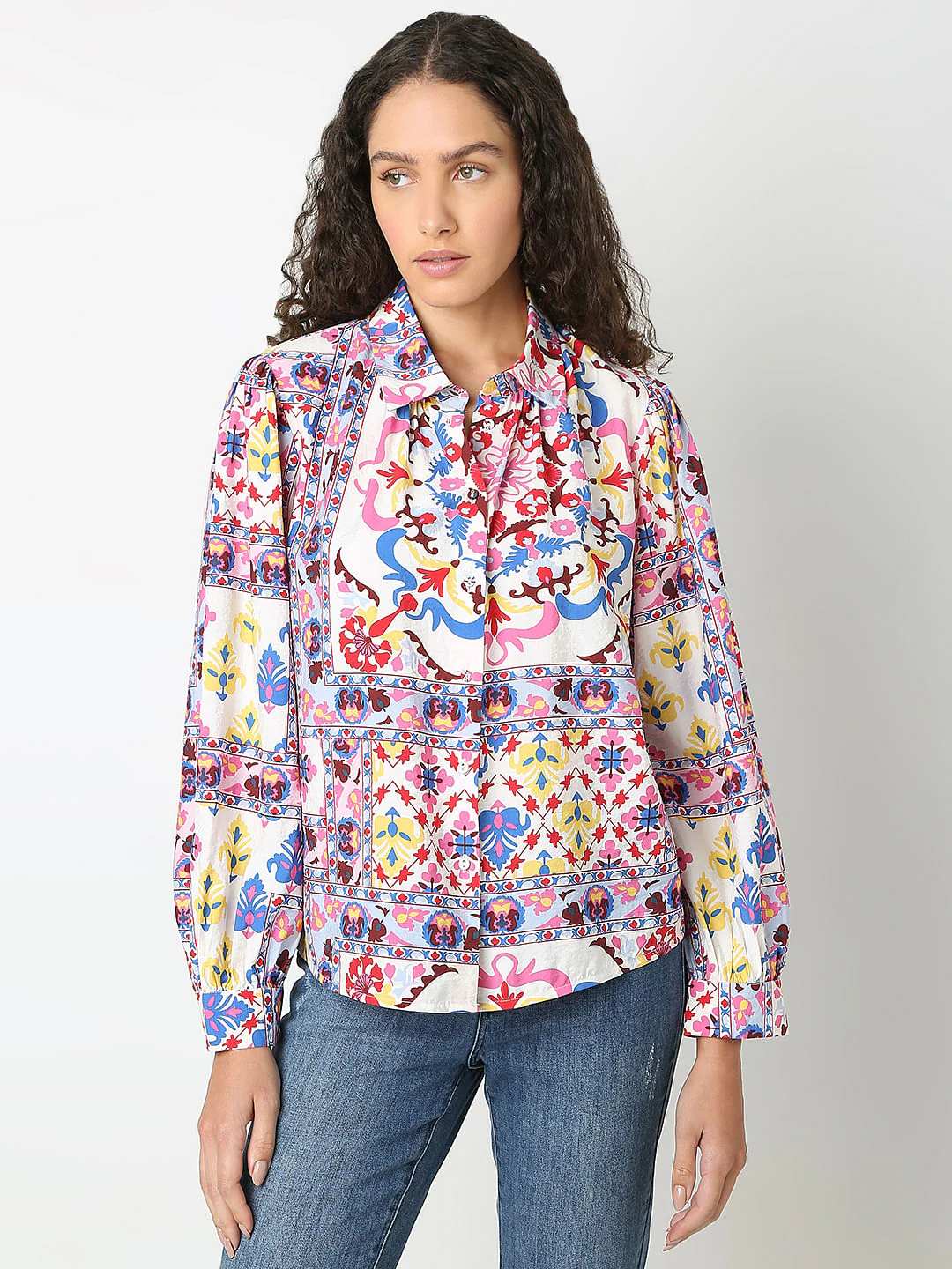Multi-Colour Printed Shirt - Image 2