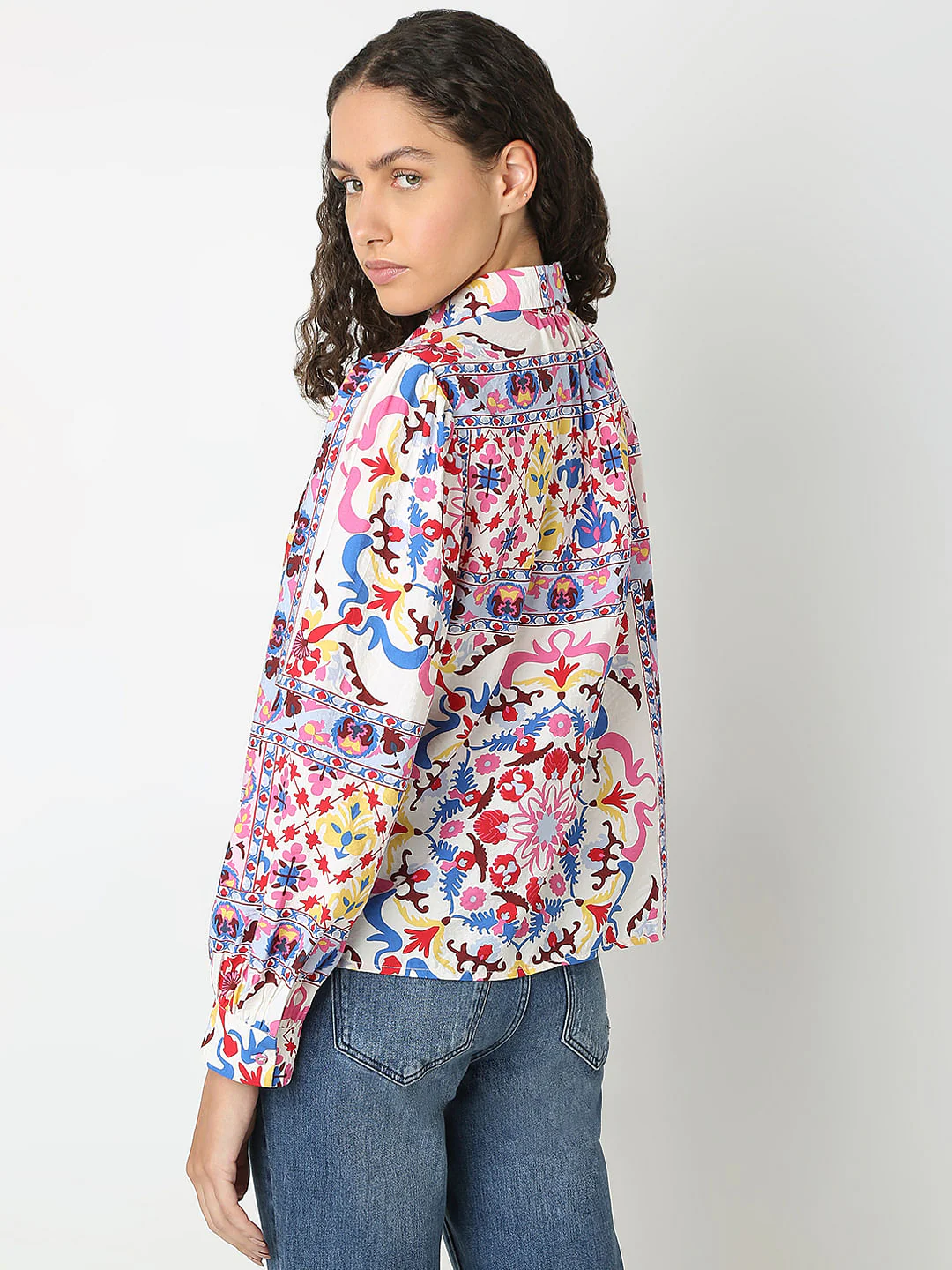 Multi-Colour Printed Shirt - Image 4