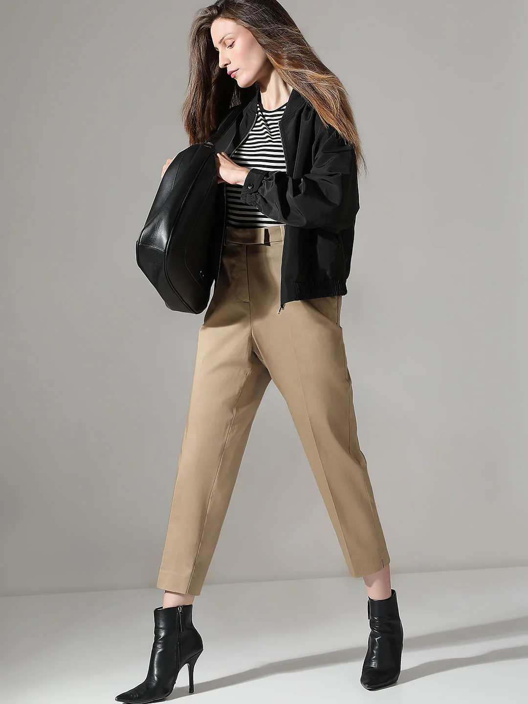 Brown Cigarette Trouser