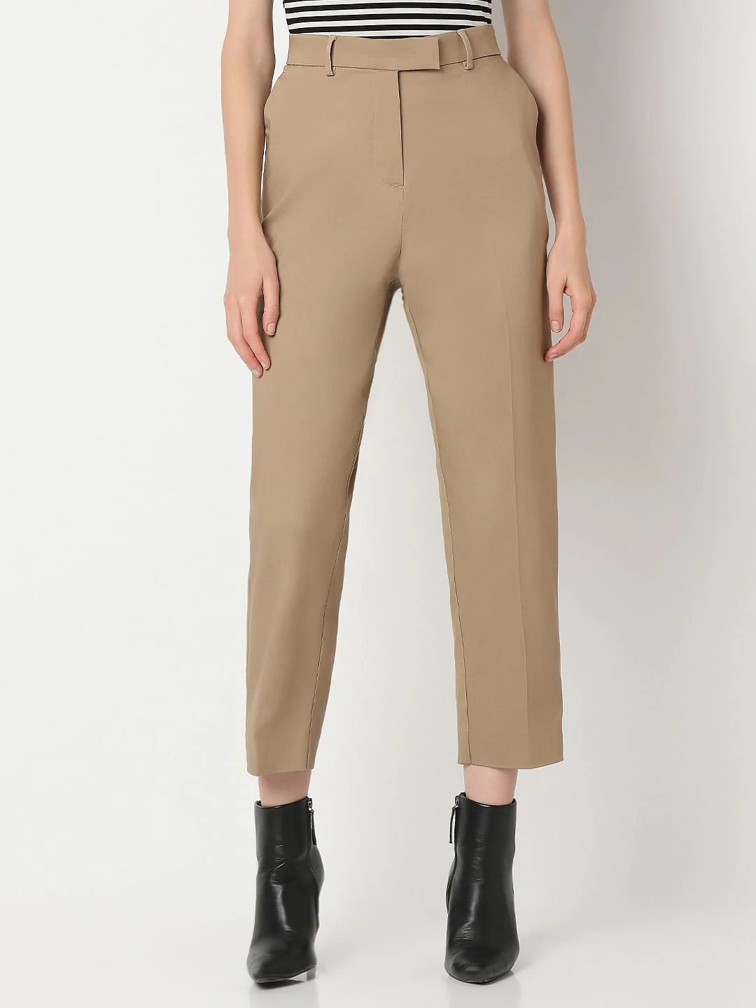Brown Cigarette Trouser - Image 2