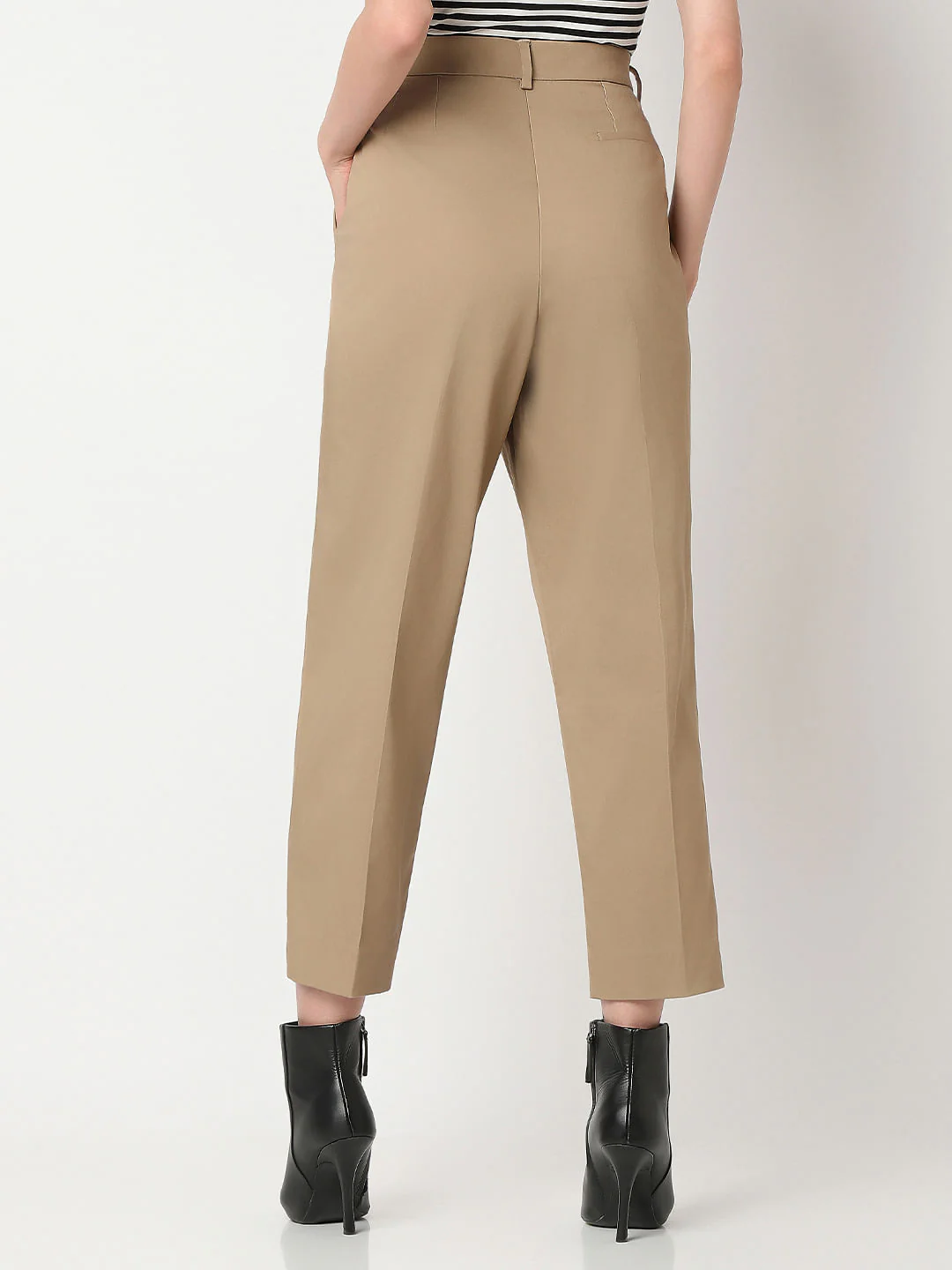 Brown Cigarette Trouser - Image 4