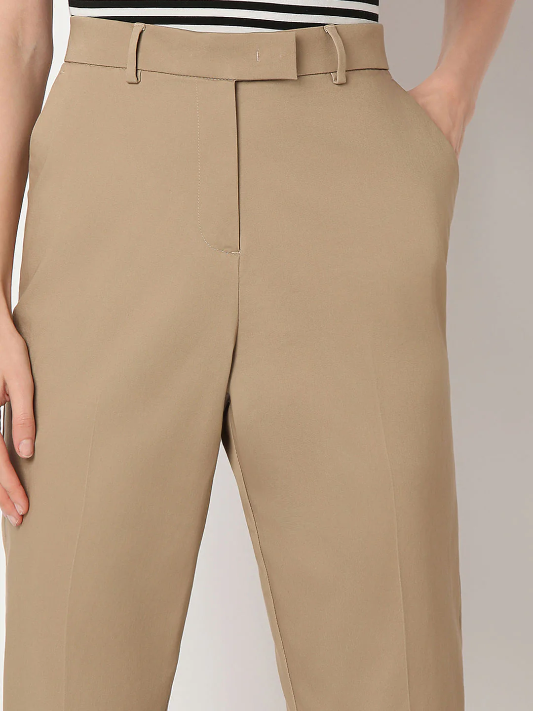 Brown Cigarette Trouser - Image 6