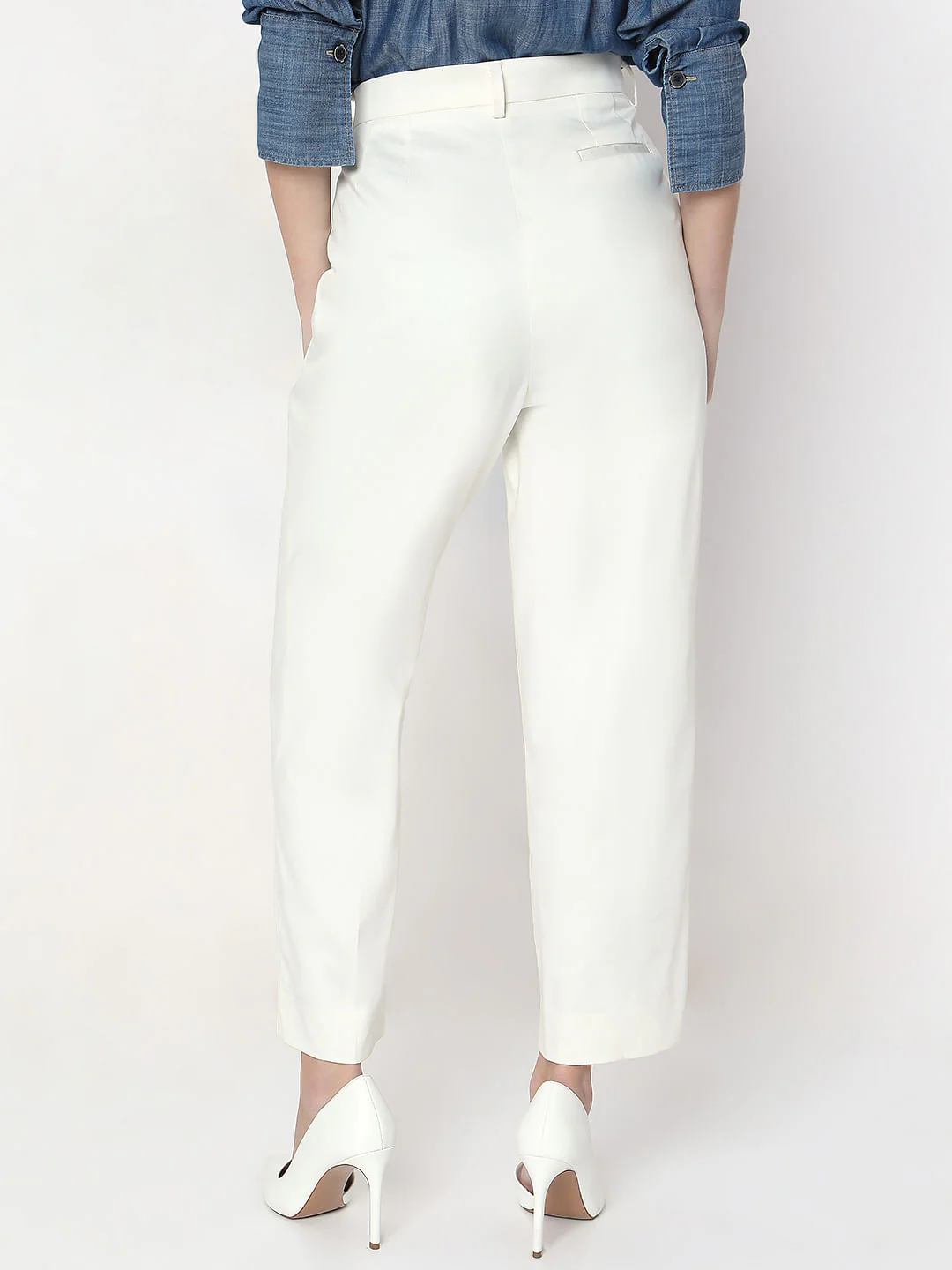 White Cigarette Trouser - Image 4