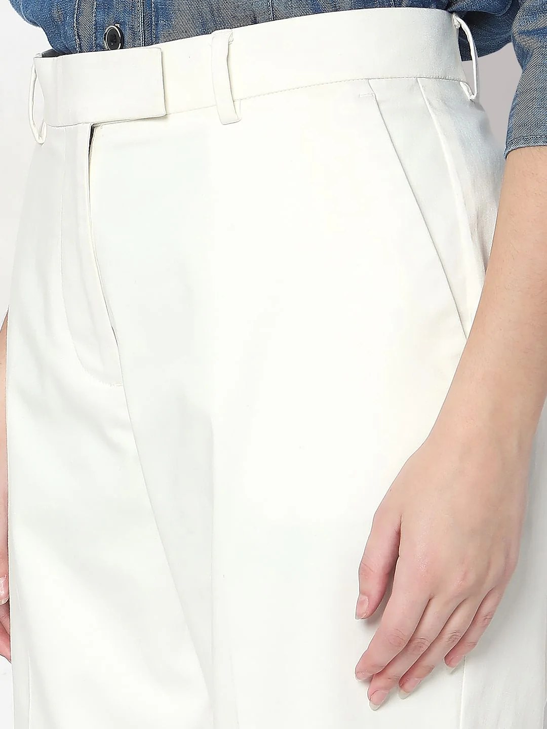 White Cigarette Trouser - Image 8